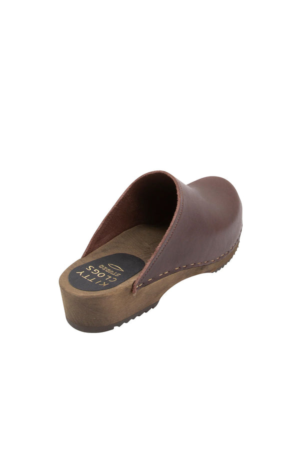 Folk Kitty Clogs - Low Klassisk - Cacao - Tinted Brown Base