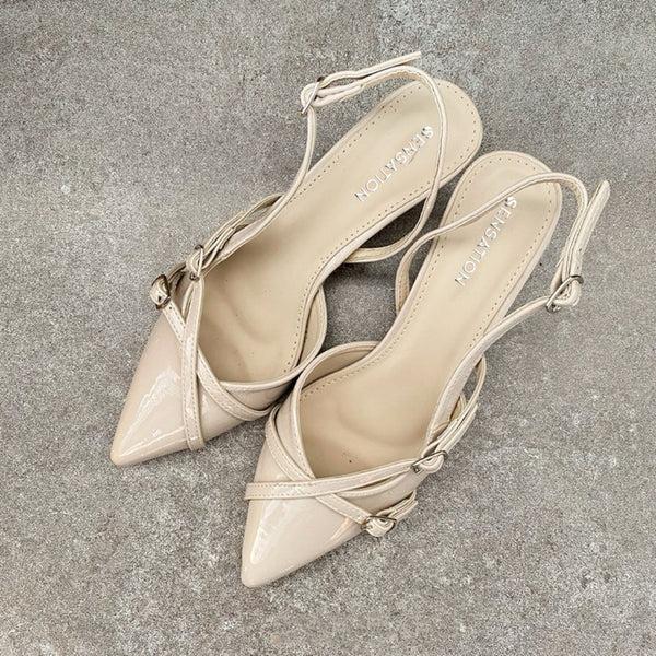 Footwear Sensation Alexandra Cross Heels