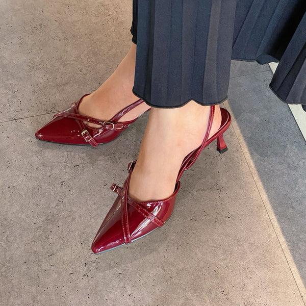 footwear sensation Alexandra Cross Heels