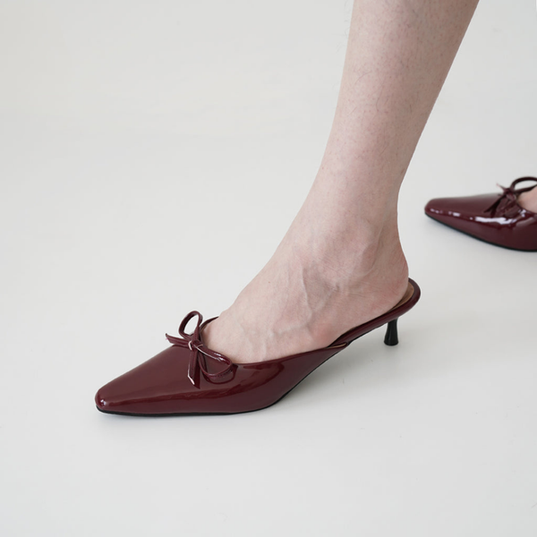 Footwear Sensation Charlotte Heels (Cherry Red)