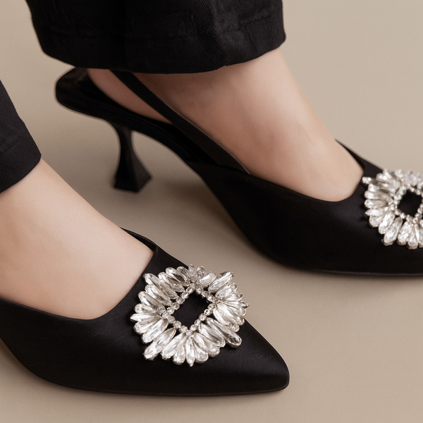 footwear sensation Isabella Heels Black