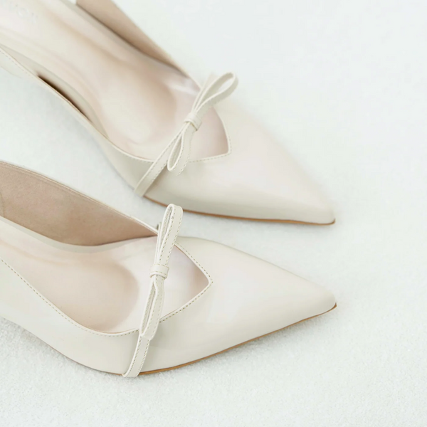 footwear sensation The Celine Heels White