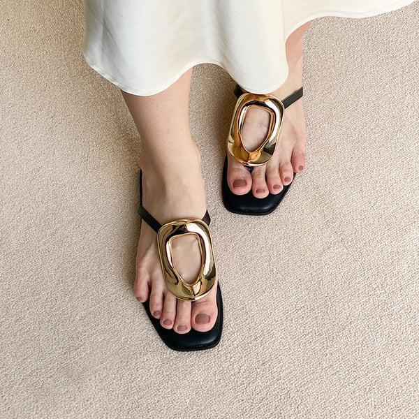 footwear sensation The Lisa Flats (Black)