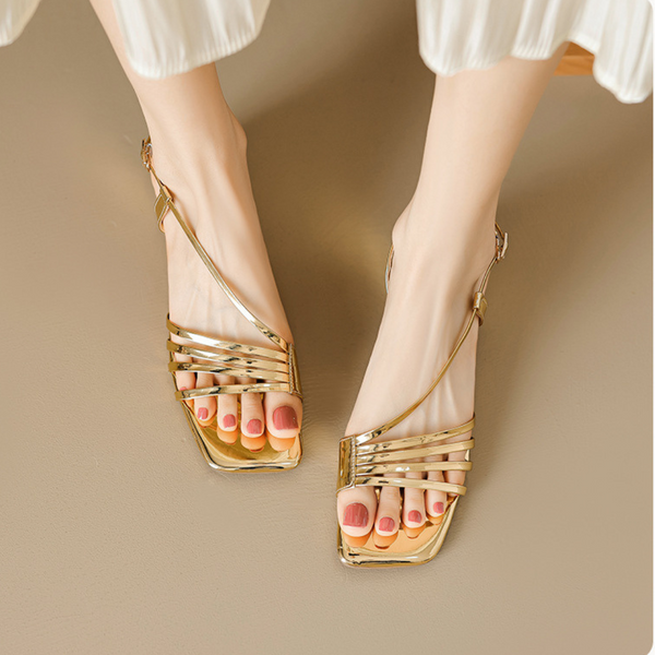 footwear sensation The Moonlight Sandals Gold