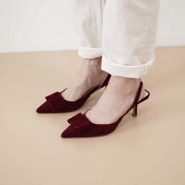 Footwear Sensation Valentina Pumps Cherry Red