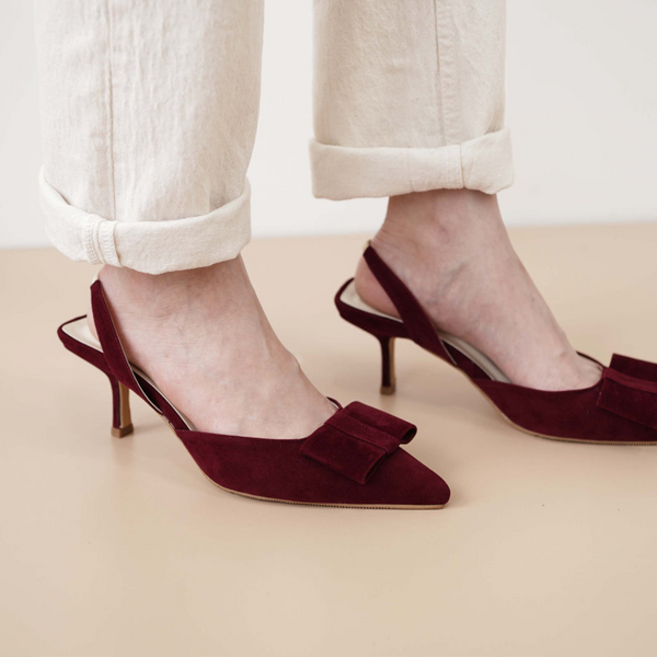 footwear sensation Valentina Pumps Cherry Red