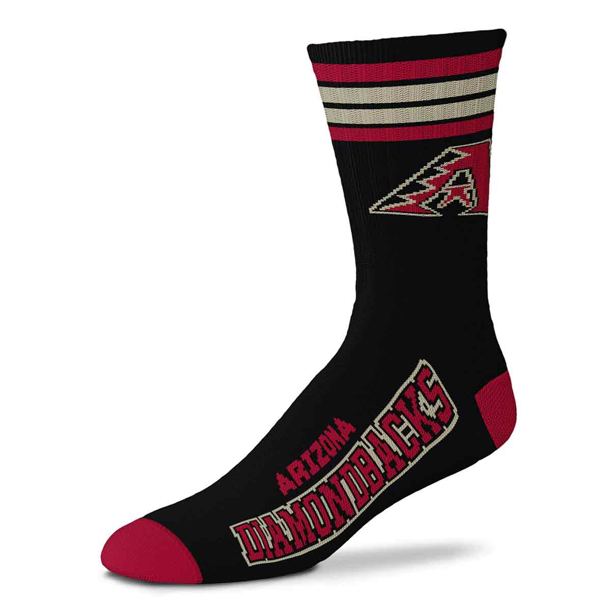 for bare feet Arizona Diamondbacks 4 Stripe Deuce Socks