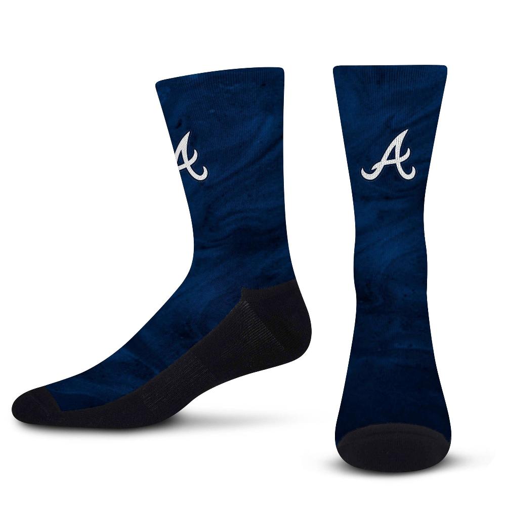 for bare feet Atlanta Braves Smoky Haze Socks Atlanta Braves Smoky Haze Socks