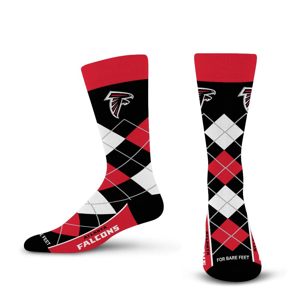 for bare feet Atlanta Falcons Argyle Remix Atlanta Falcons Argyle Remix