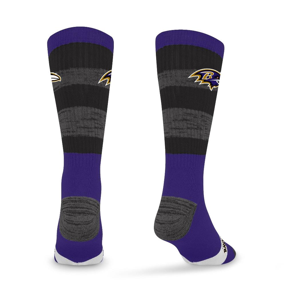 For Bare Feet Baltimore Ravens Disruptor Premium Crew Baltimore Ravens Disruptor Premium Crew
