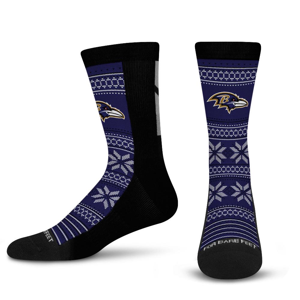 for bare feet Baltimore Ravens Sweater Stitch Baltimore Ravens Sweater Stitch