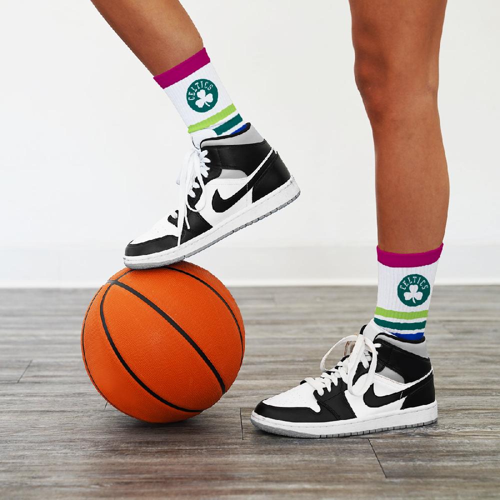 For Bare Feet Boston Celtics Flavor Mix Premium Crew Boston Celtics Flavor Mix Premium Crew