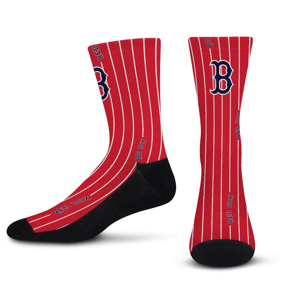for bare feet Boston Red Sox Pinstripe Socks Boston Red Sox Pinstripe Socks