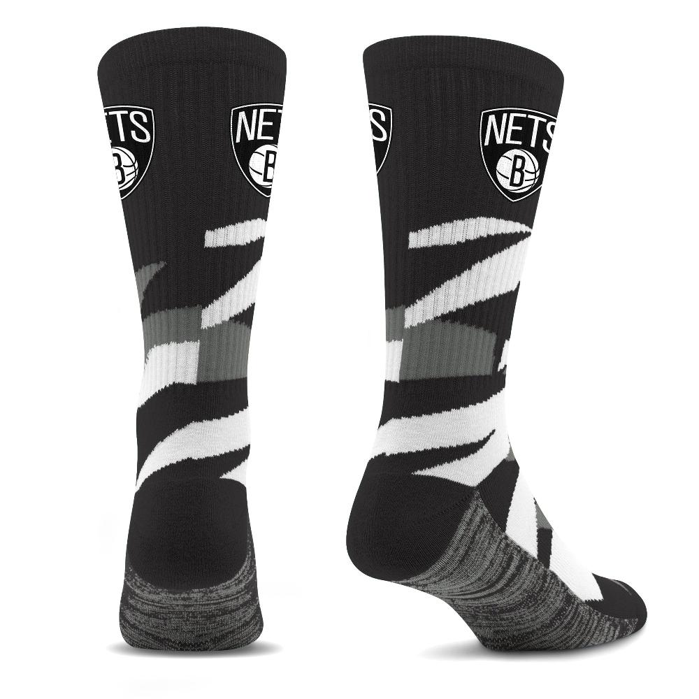 For Bare Feet Brooklyn Nets Breakout Premium Crew Socks Brooklyn Nets Breakout Premium Crew Socks