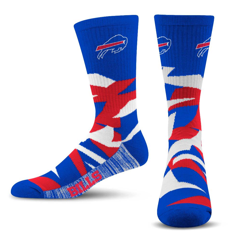 for bare feet Buffalo Bills Breakout Premium Crew Socks Buffalo Bills Breakout Premium Crew Socks