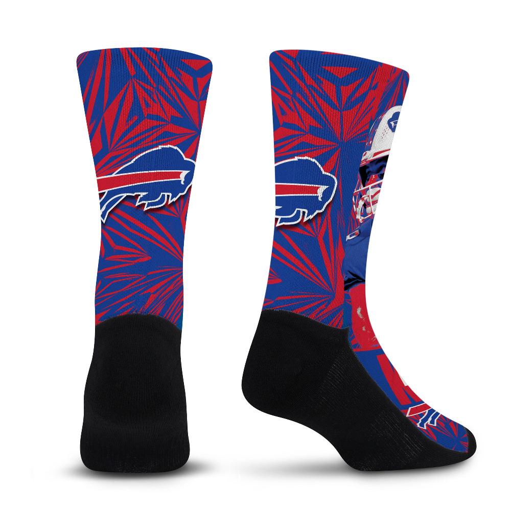 For Bare Feet Buffalo Bills Dawson Knox Gradient Crazy Buffalo Bills Dawson Knox Gradient Crazy