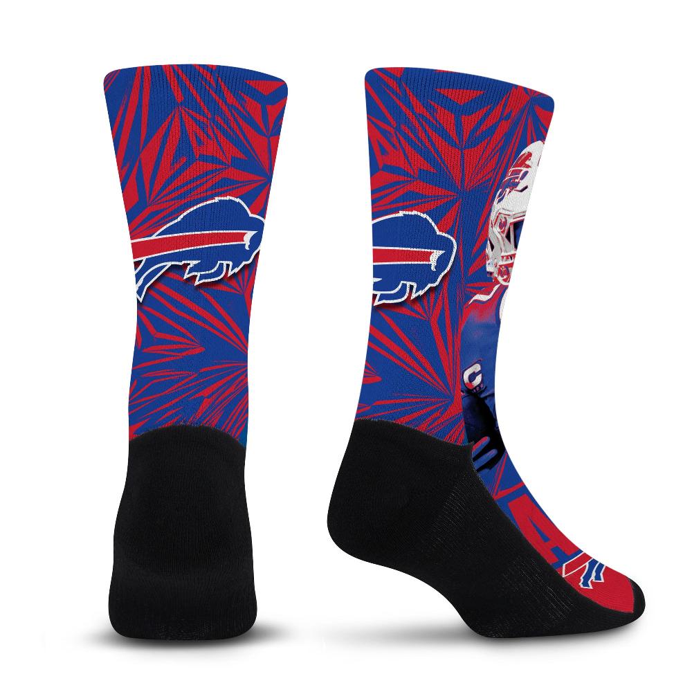 For Bare Feet Buffalo Bills Josh Allen Gradient Crazy Buffalo Bills Josh Allen Gradient Crazy