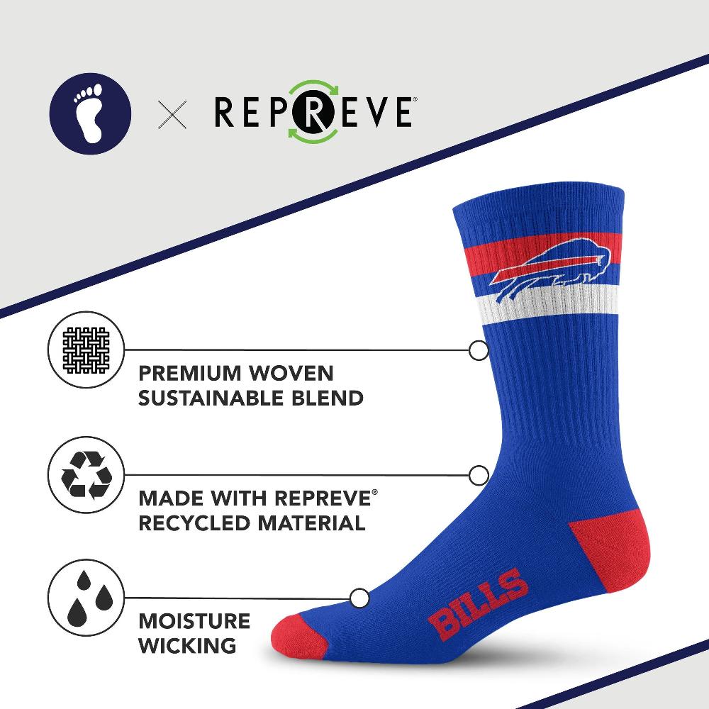 For Bare Feet Buffalo Bills Legend Premium Crew Socks Buffalo Bills Legend Premium Crew Socks