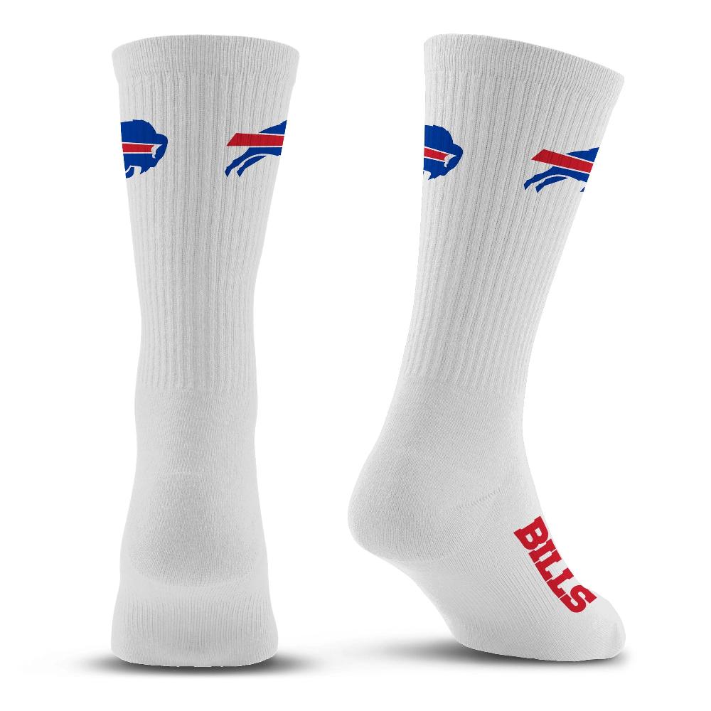 For Bare Feet Buffalo Bills Refresh Premium Crew Socks Buffalo Bills Refresh Premium Crew Socks
