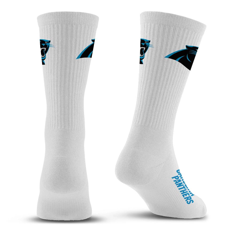 For Bare Feet Carolina Panthers Refresh Premium Crew Socks Carolina Panthers Refresh Premium Crew Socks