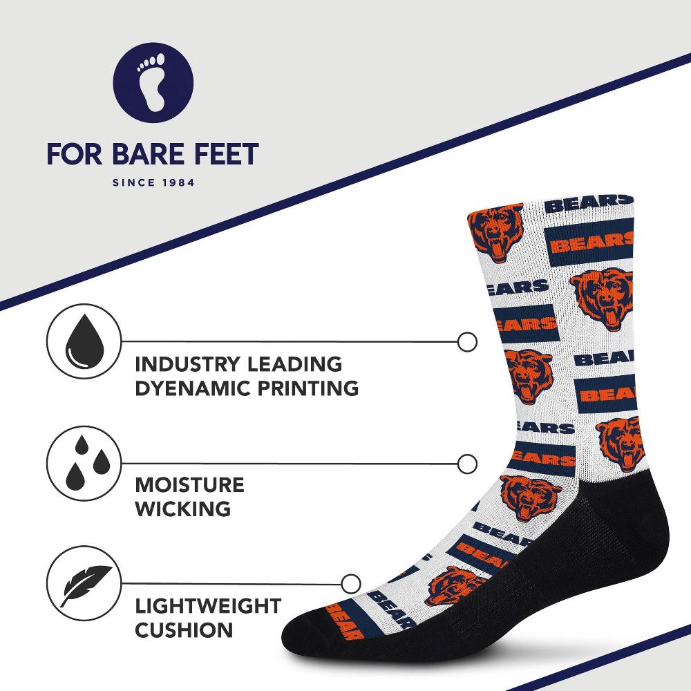 For Bare Feet Chicago Bears Poster Print Chicago Bears Poster Print