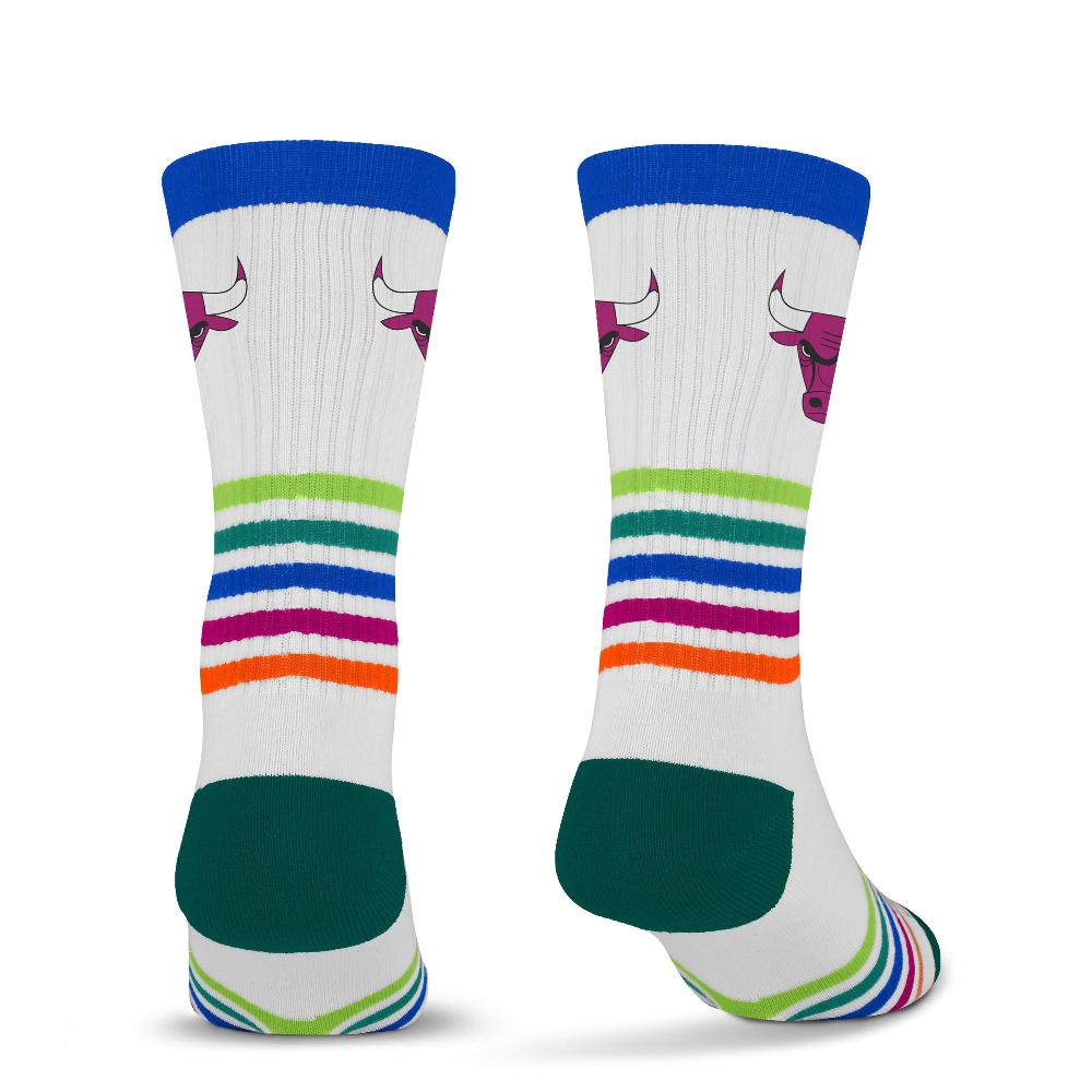 For Bare Feet Chicago Bulls Flavor Mix Premium Crew Chicago Bulls Flavor Mix Premium Crew