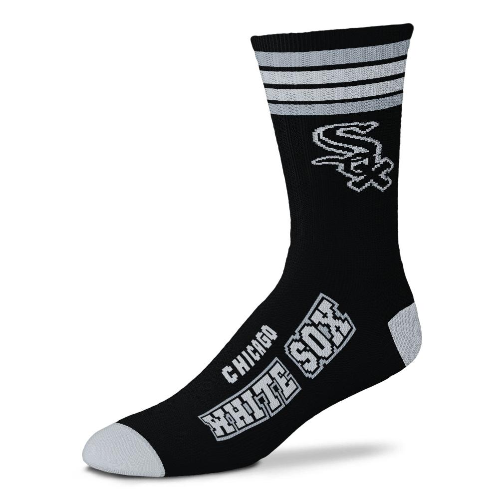 for bare feet Chicago White Sox 4 Stripe Deuce Socks