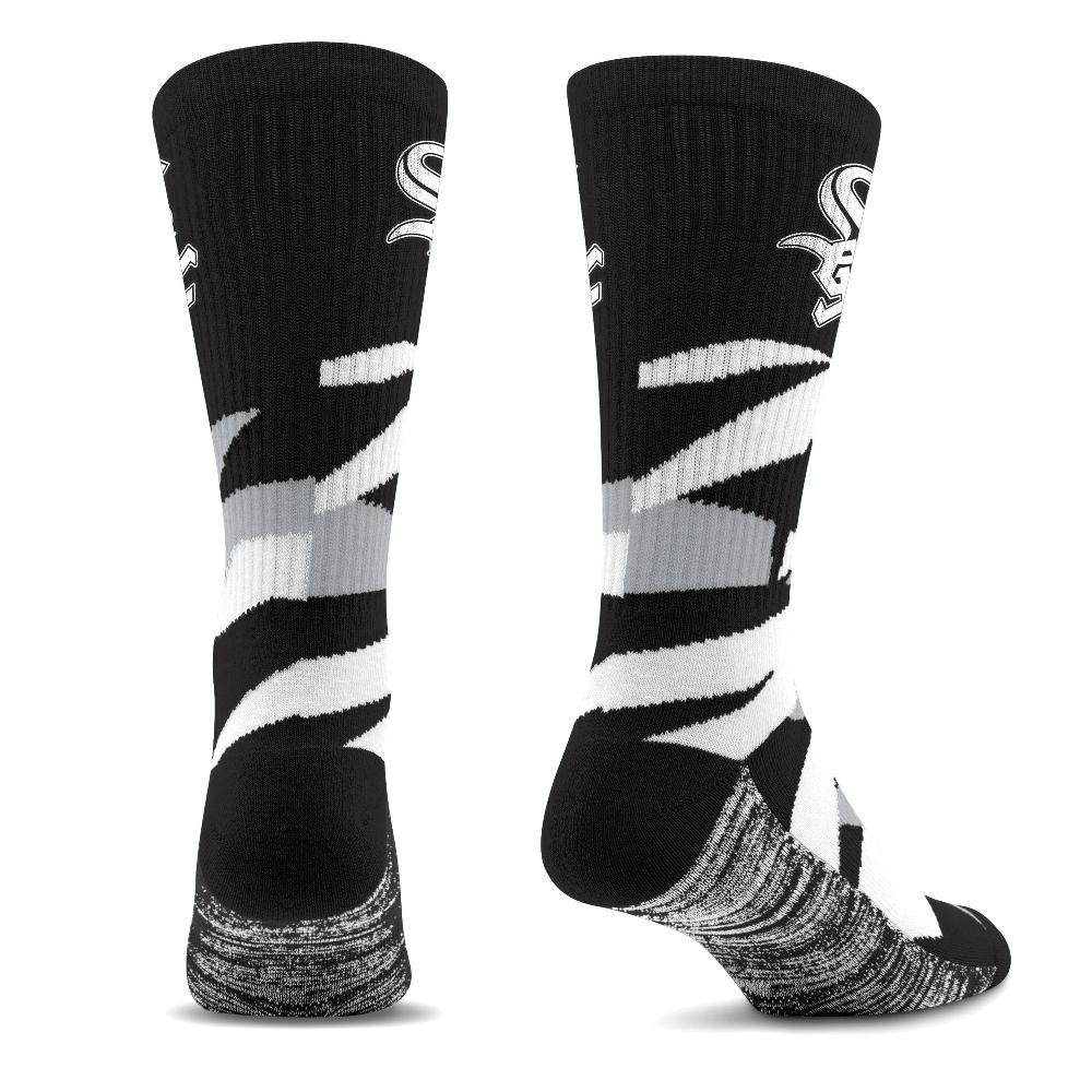 For Bare Feet Chicago White Sox Breakout Premium Crew Socks Chicago White Sox Breakout Premium Crew Socks