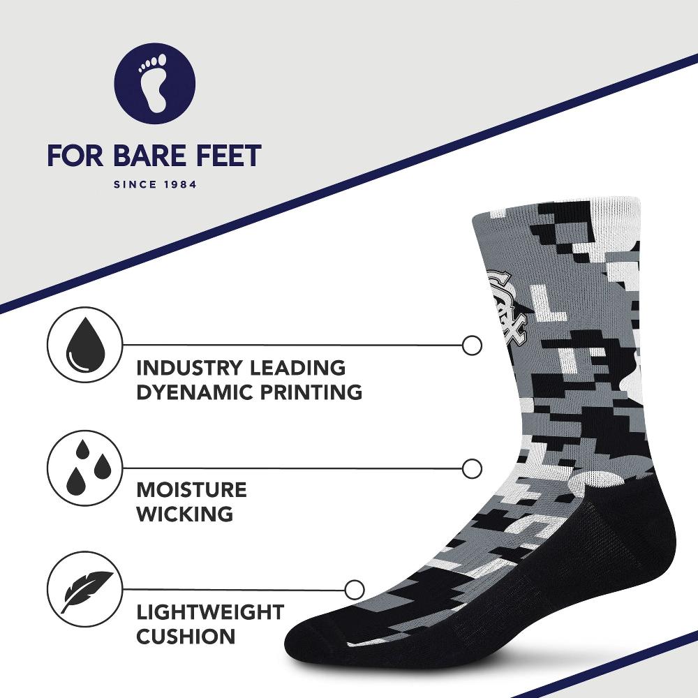 For Bare Feet Chicago White Sox Digi Socks Chicago White Sox Digi Socks