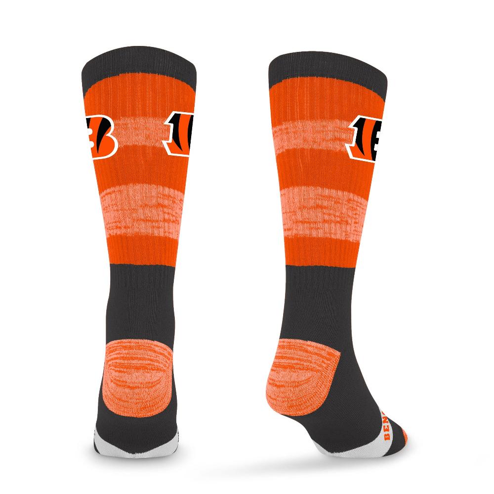 For Bare Feet Cincinnati Bengals Disruptor Premium Crew Cincinnati Bengals Disruptor Premium Crew