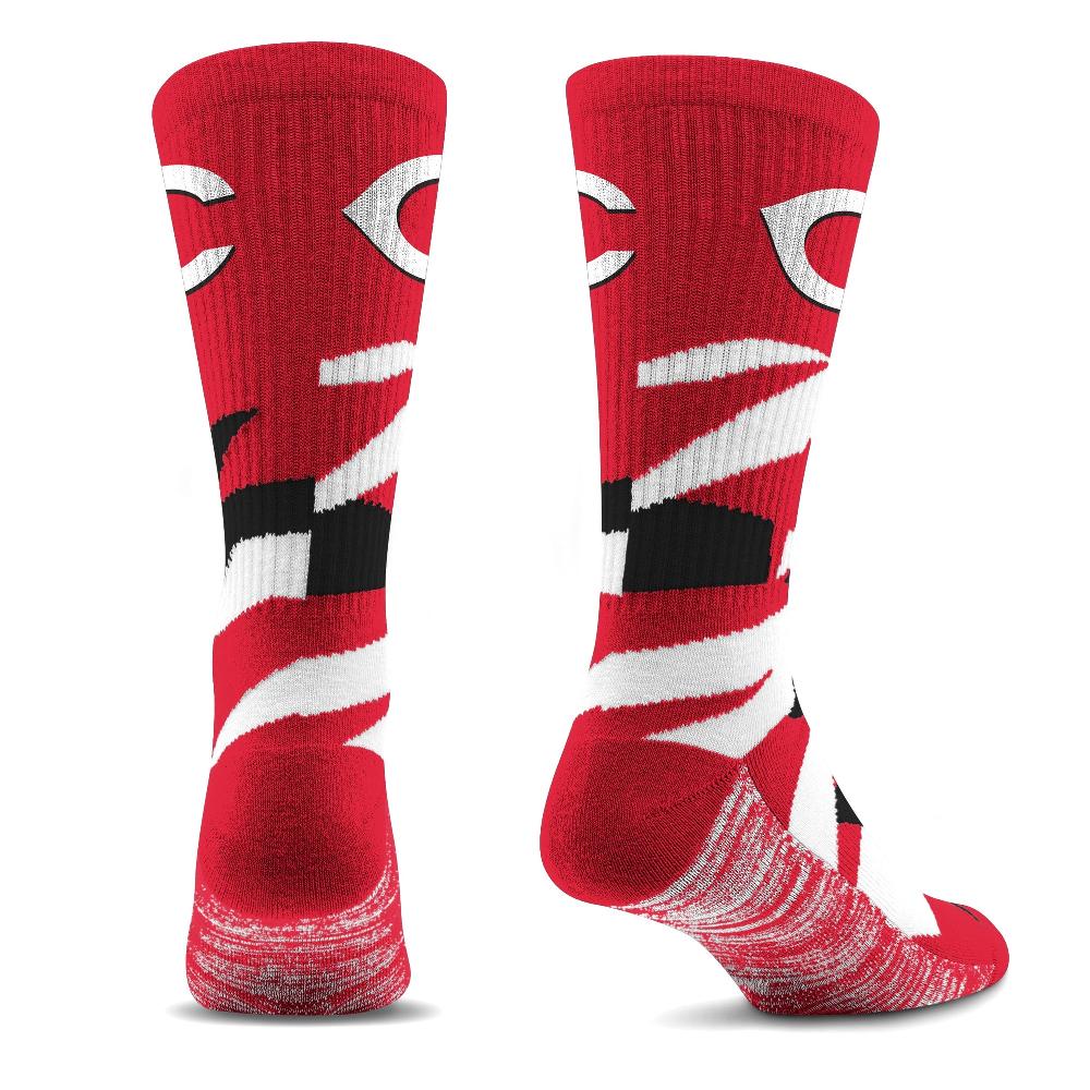 For Bare Feet Cincinnati Reds Breakout Premium Crew Socks Cincinnati Reds Breakout Premium Crew Socks