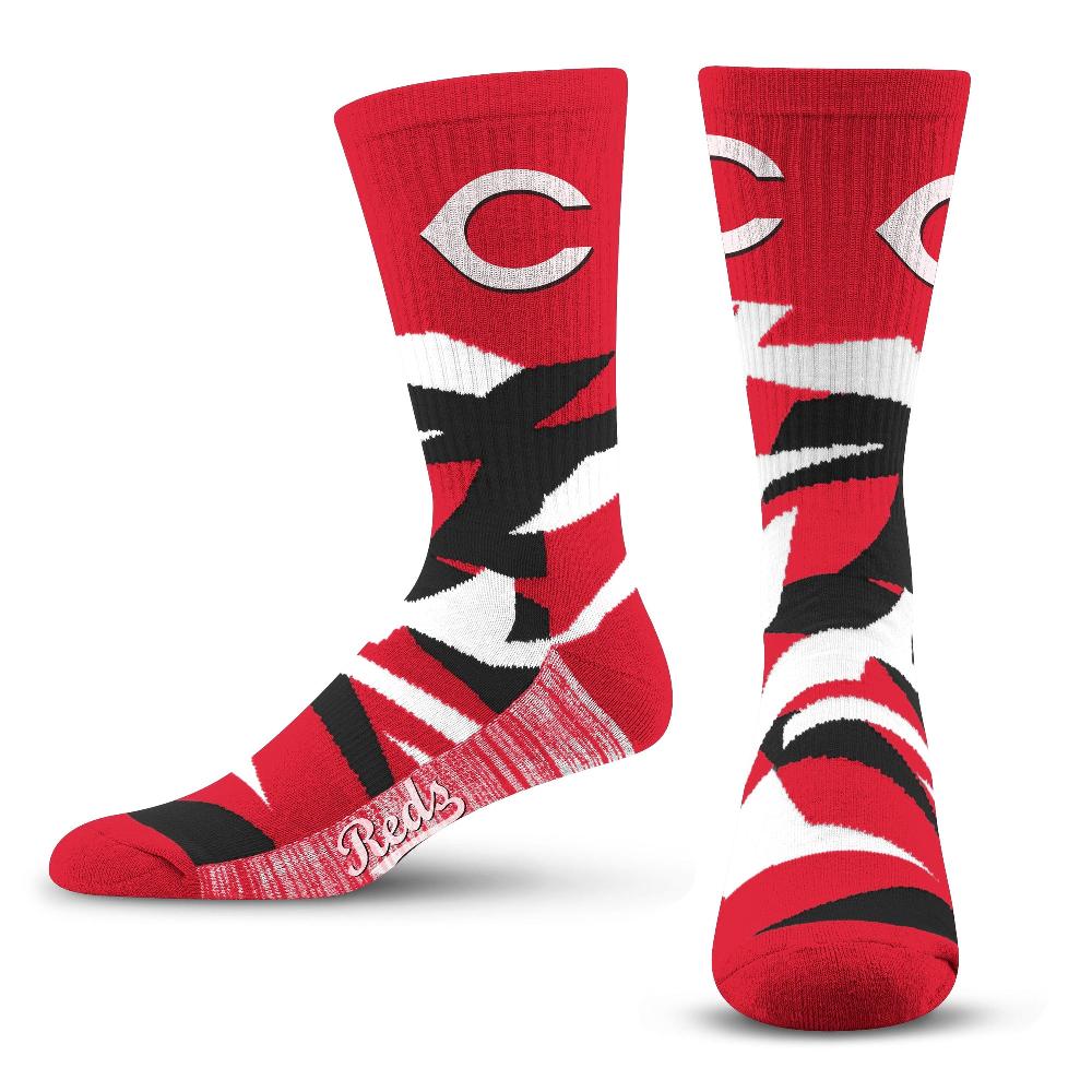 for bare feet Cincinnati Reds Breakout Premium Crew Socks Cincinnati Reds Breakout Premium Crew Socks