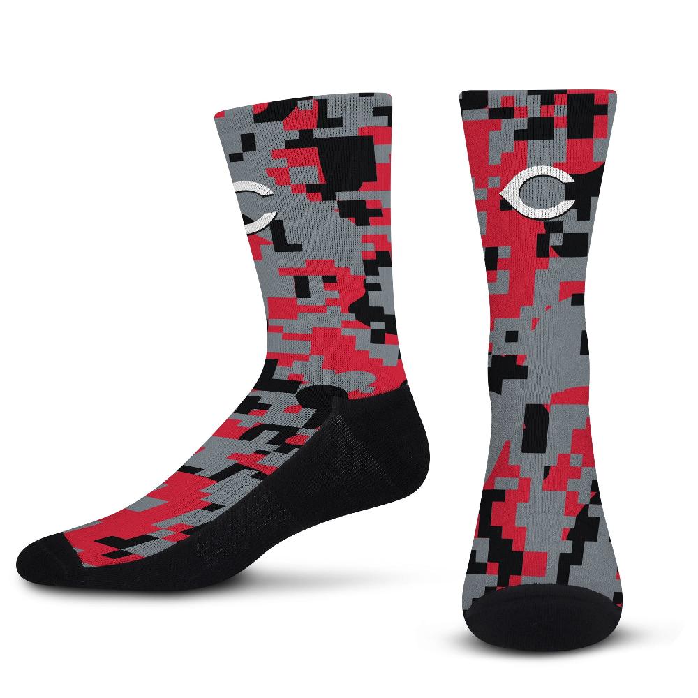 for bare feet Cincinnati Reds Digi Socks Cincinnati Reds Digi Socks