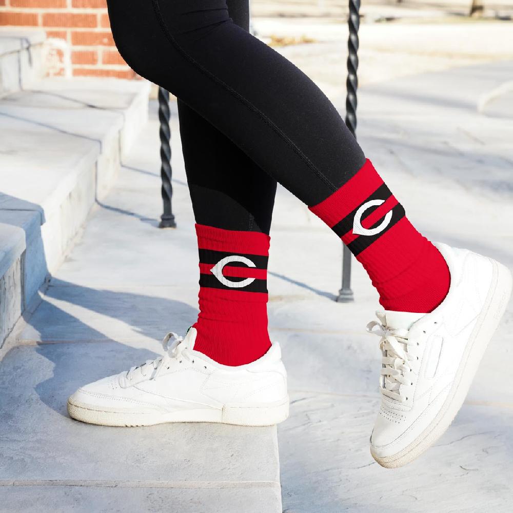 For Bare Feet Cincinnati Reds Legend Premium Crew Socks Cincinnati Reds Legend Premium Crew Socks