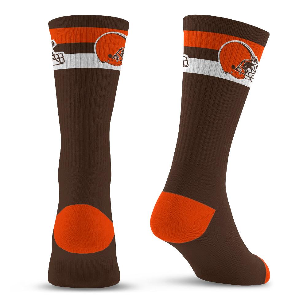 For Bare Feet Cleveland Browns Legend Premium Crew Socks Cleveland Browns Legend Premium Crew Socks