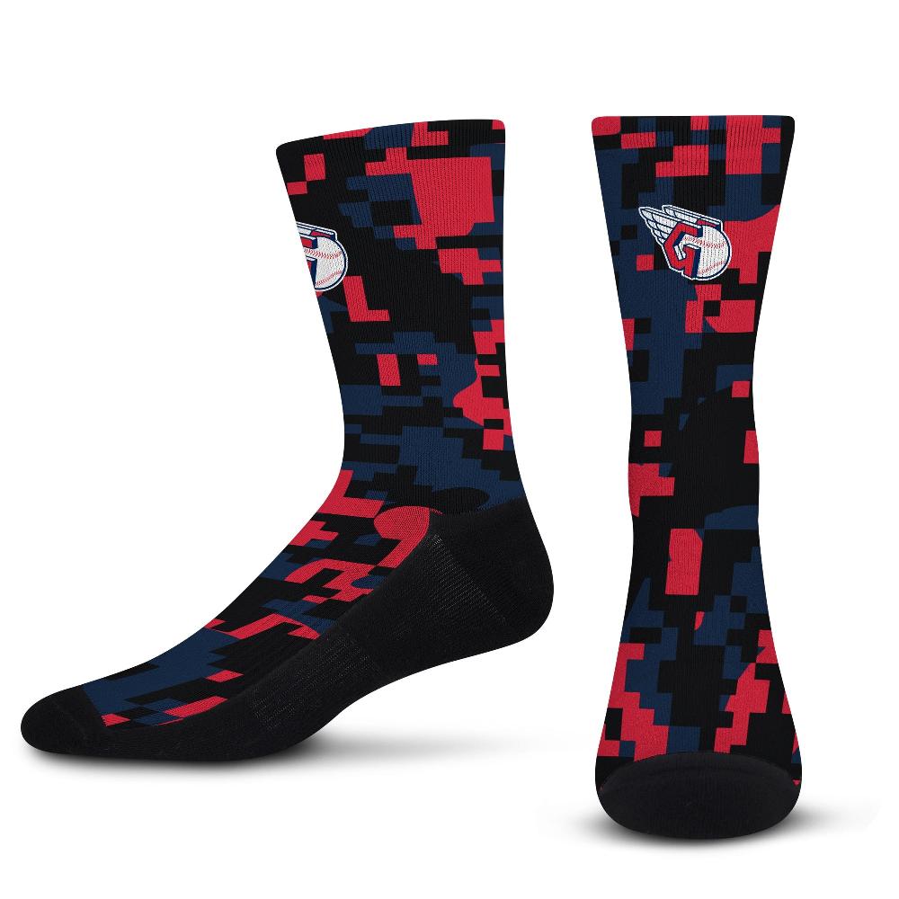 for bare feet Cleveland Guardians Digi Socks Cleveland Guardians Digi Socks