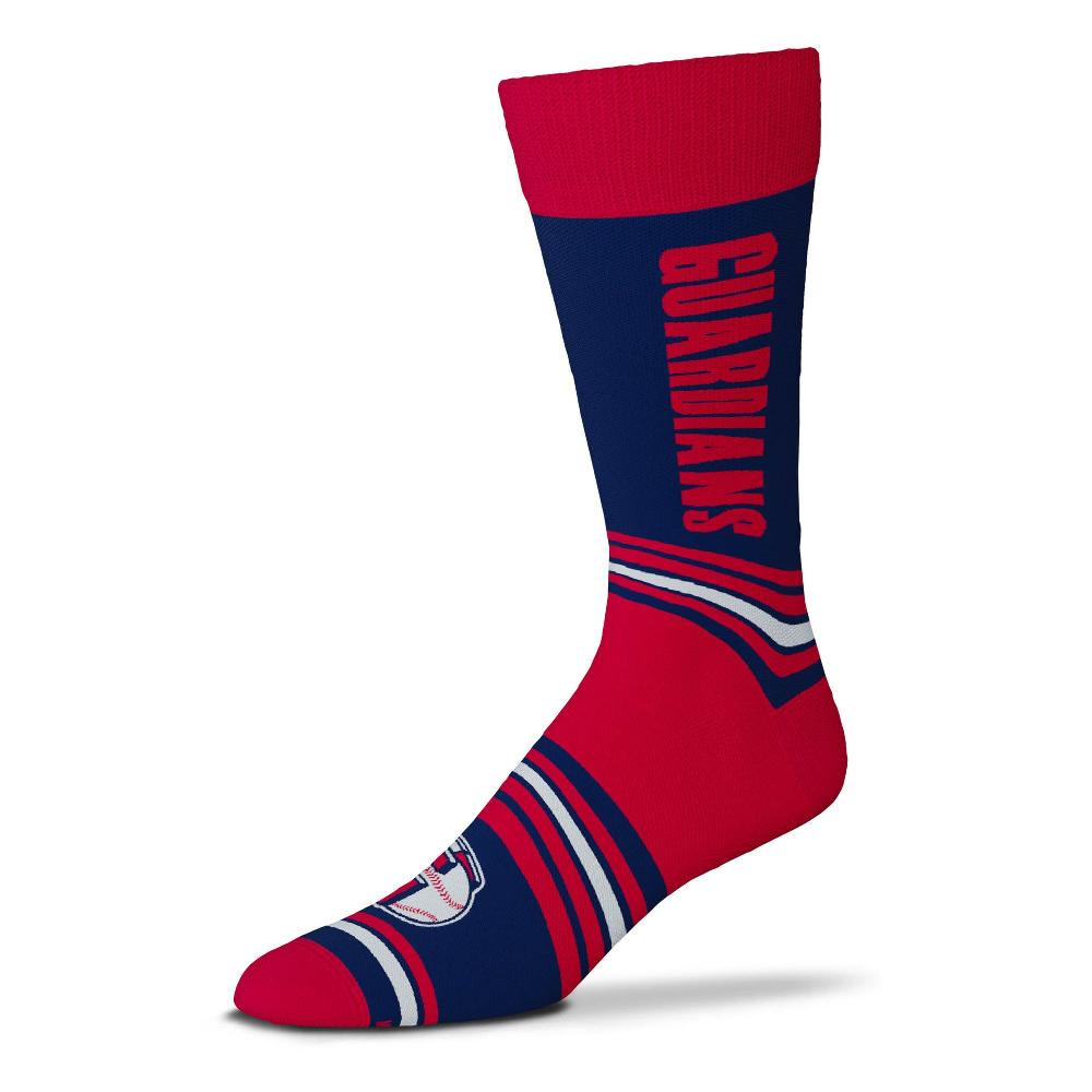 for bare feet Cleveland Guardians Go Team Socks Cleveland Guardians Go Team Socks