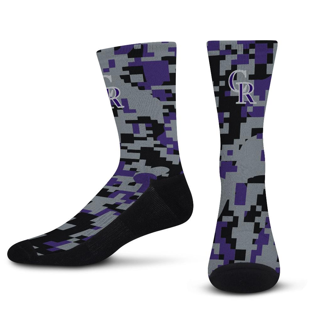 for bare feet Colorado Rockies Digi Socks Colorado Rockies Digi Socks