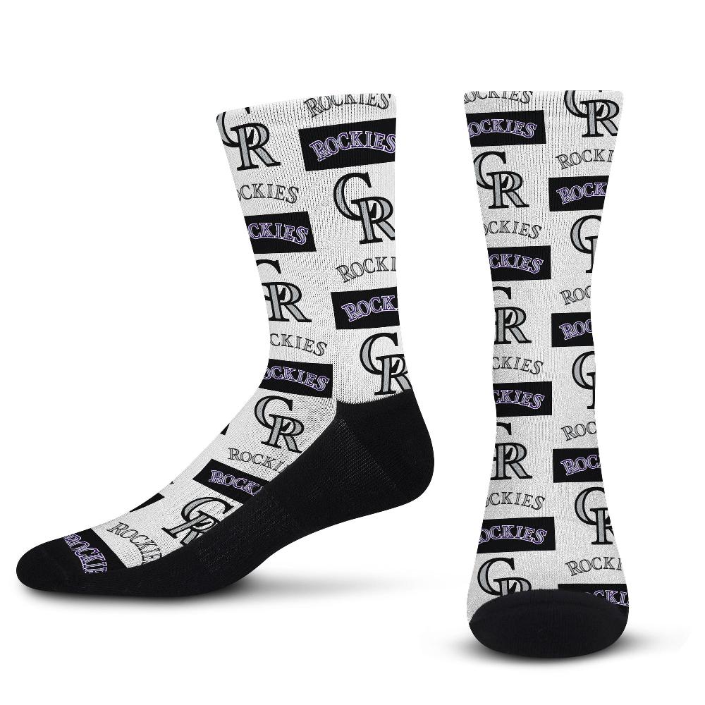 for bare feet Colorado Rockies Poster Print Socks Colorado Rockies Poster Print Socks