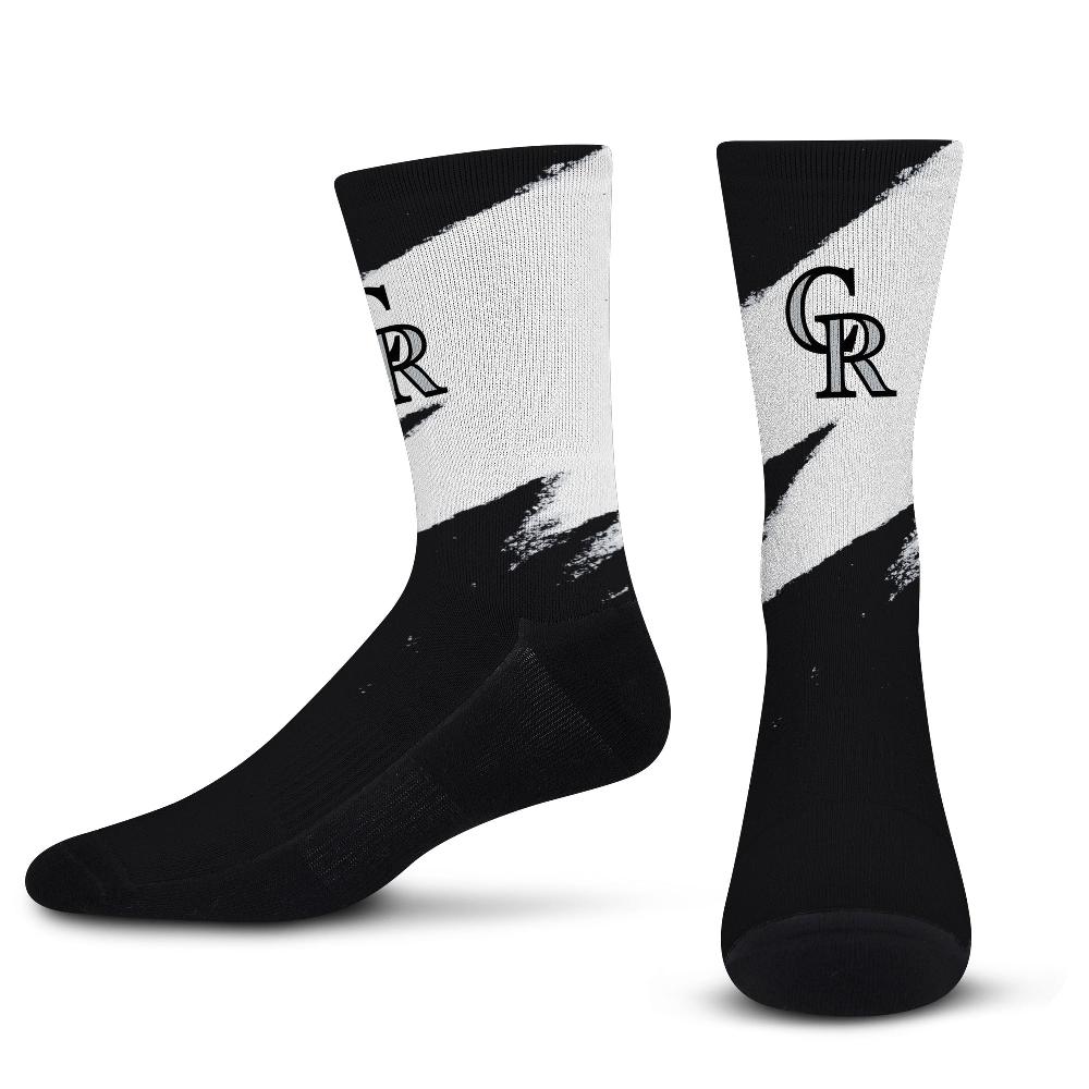 for bare feet Colorado Rockies Tear It Up Socks Colorado Rockies Tear It Up Socks