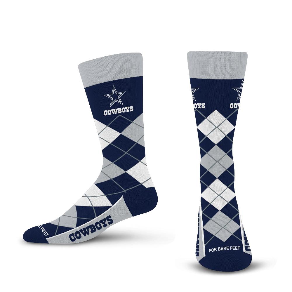 for bare feet Dallas Cowboys Argyle Remix Dallas Cowboys Argyle Remix