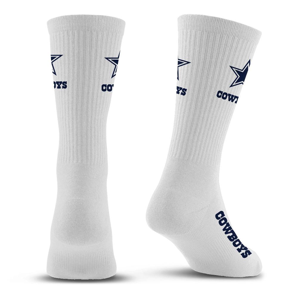 For Bare Feet Dallas Cowboys Refresh Premium Crew Socks Dallas Cowboys Refresh Premium Crew Socks