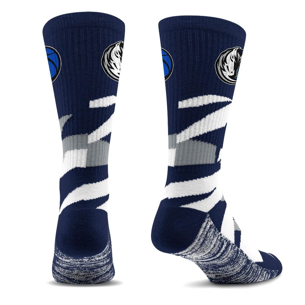 For Bare Feet Dallas Mavericks Breakout Premium Crew Socks Dallas Mavericks Breakout Premium Crew Socks