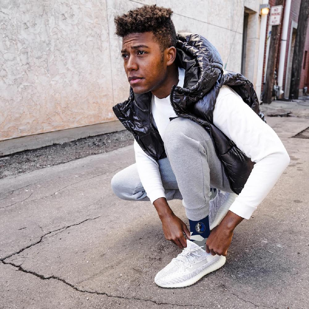 For Bare Feet Dallas Mavericks Breakout Premium Crew Socks Dallas Mavericks Breakout Premium Crew Socks