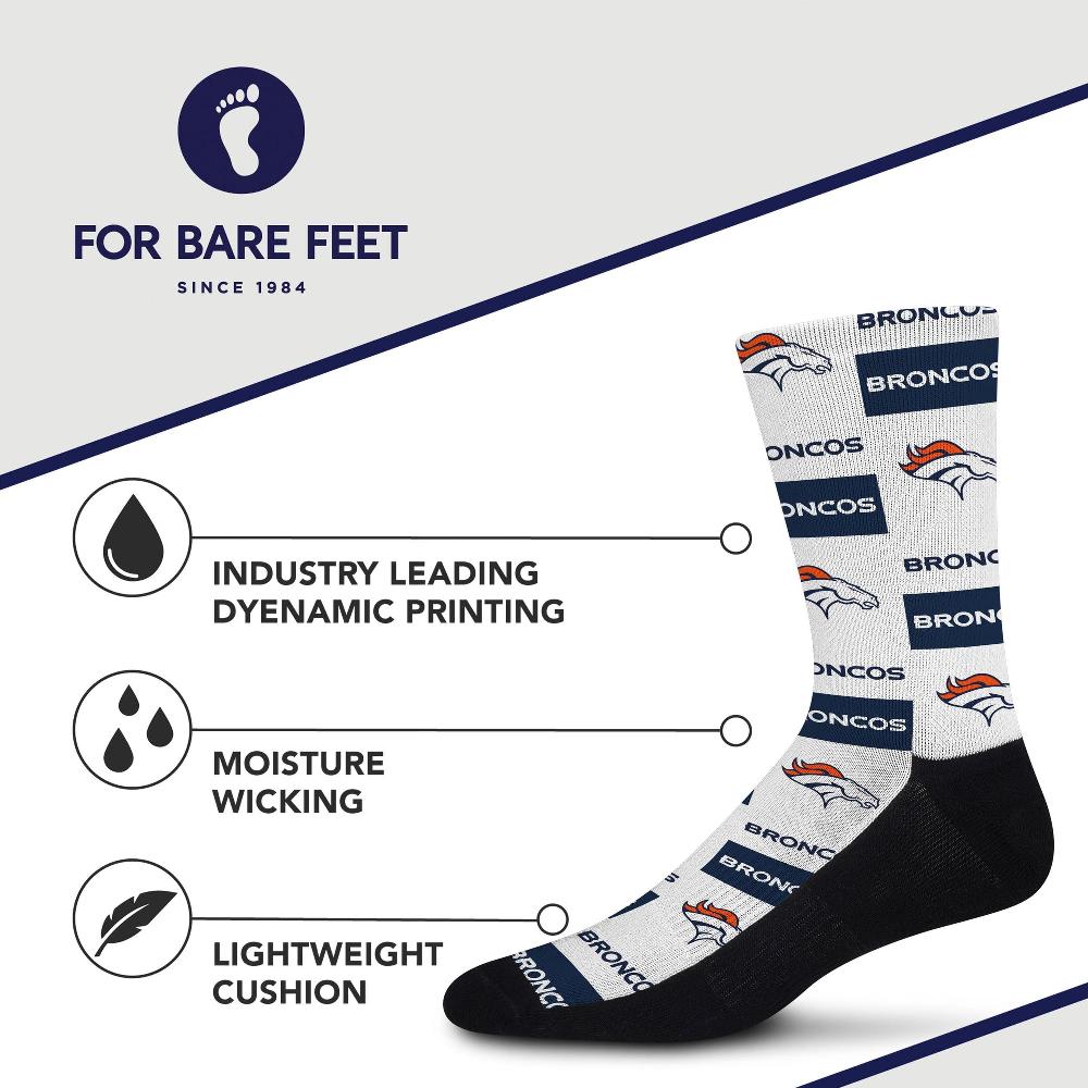 For Bare Feet Denver Broncos Poster Print Denver Broncos Poster Print