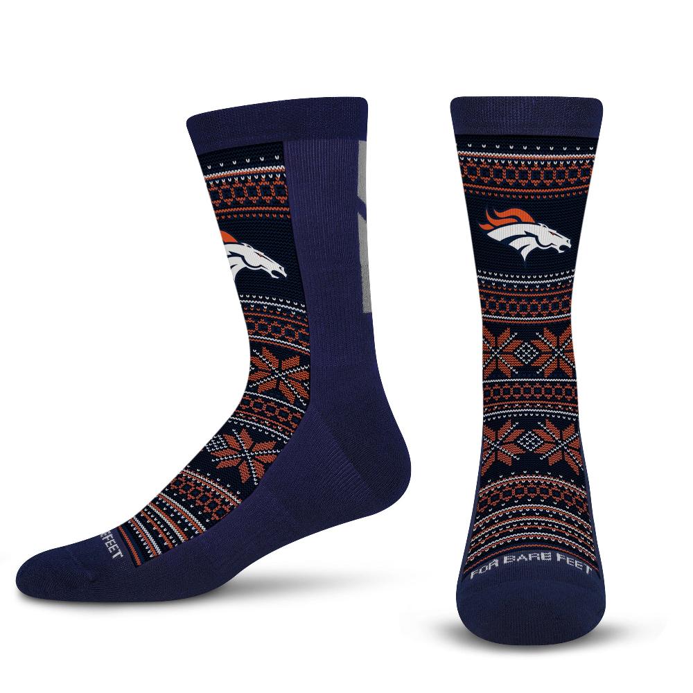 for bare feet Denver Broncos Sweater Stitch Denver Broncos Sweater Stitch