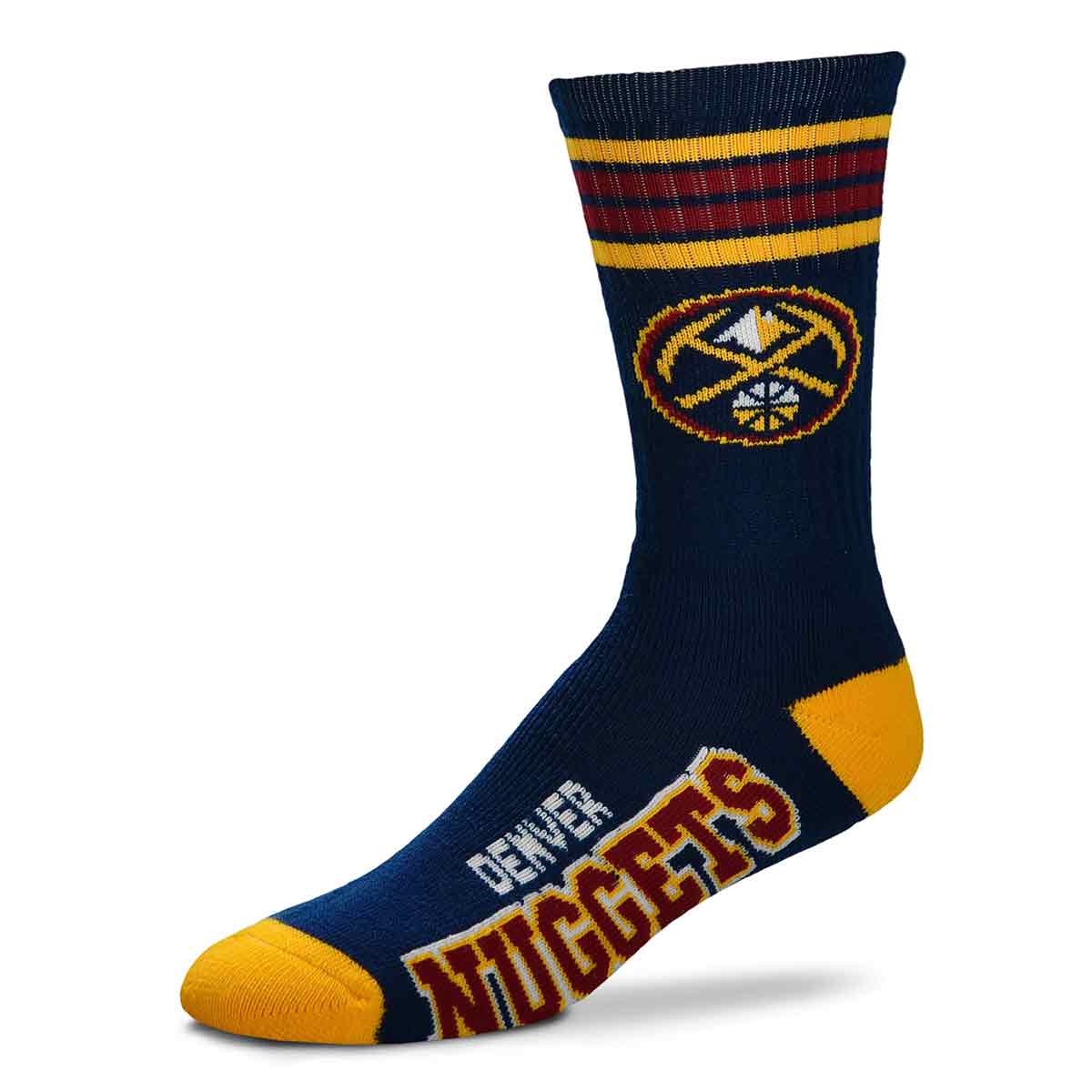 for bare feet Denver Nuggets 4 Stripe Deuce Denver Nuggets 4 Stripe Deuce