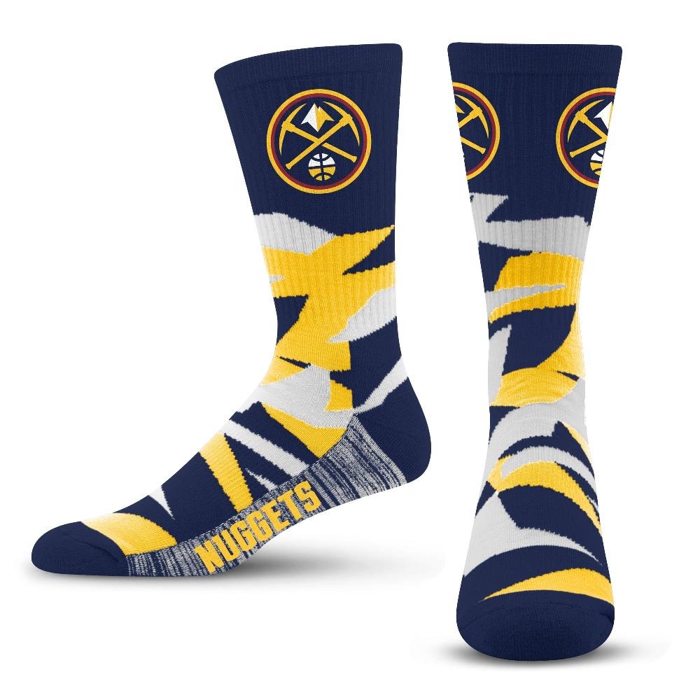 for bare feet Denver Nuggets Breakout Premium Crew Socks Denver Nuggets Breakout Premium Crew Socks