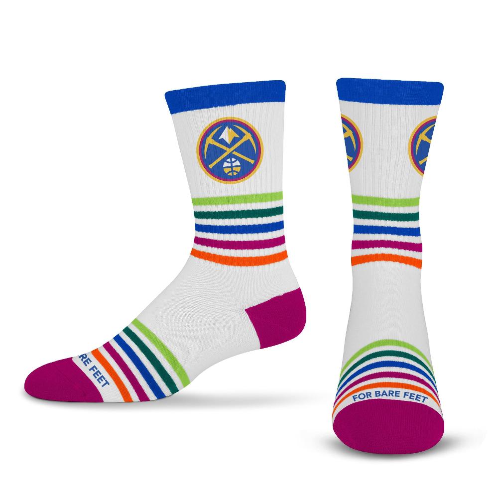 for bare feet Denver Nuggets Flavor Mix Premium Crew Denver Nuggets Flavor Mix Premium Crew