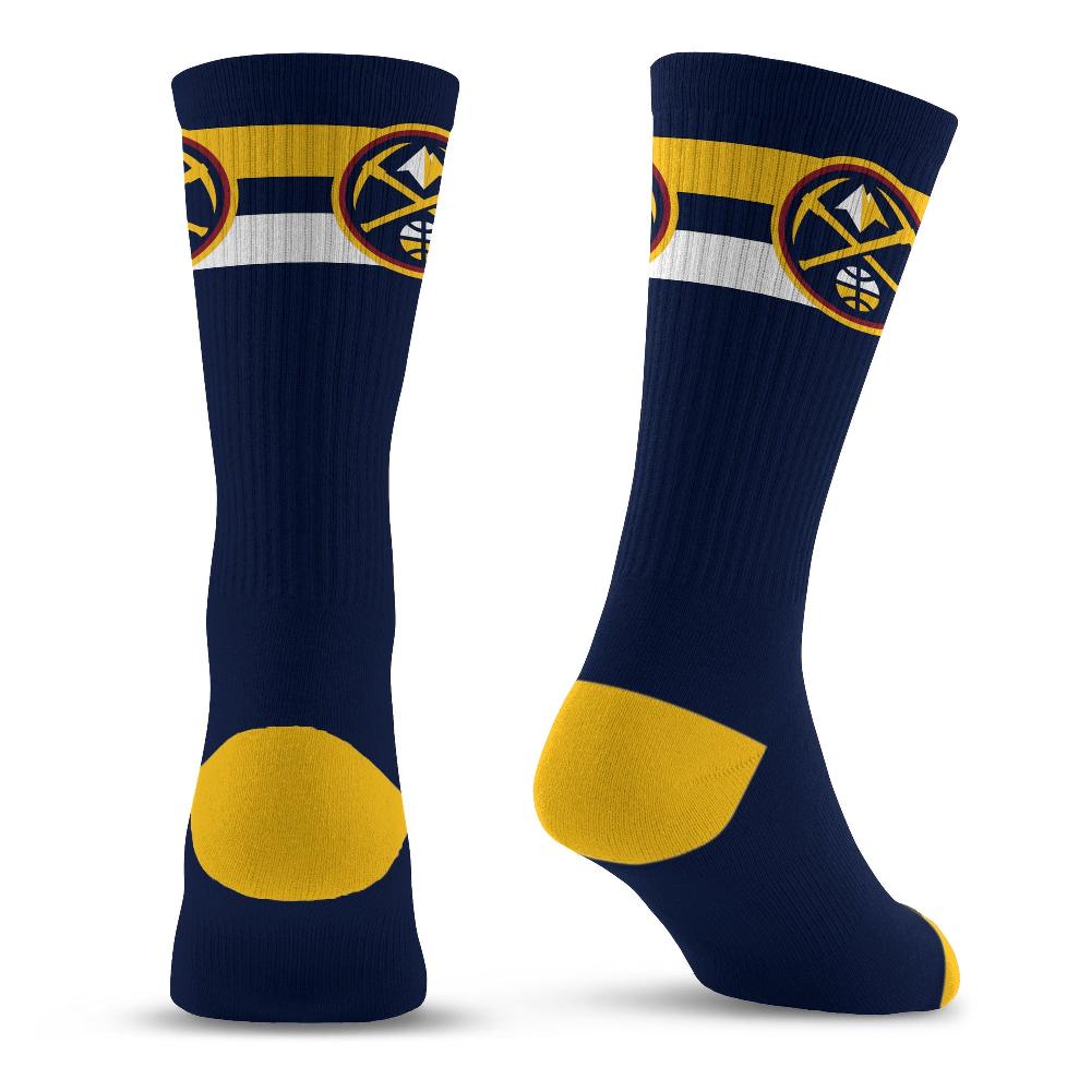 For Bare Feet Denver Nuggets Legend Premium Crew Socks Denver Nuggets Legend Premium Crew Socks